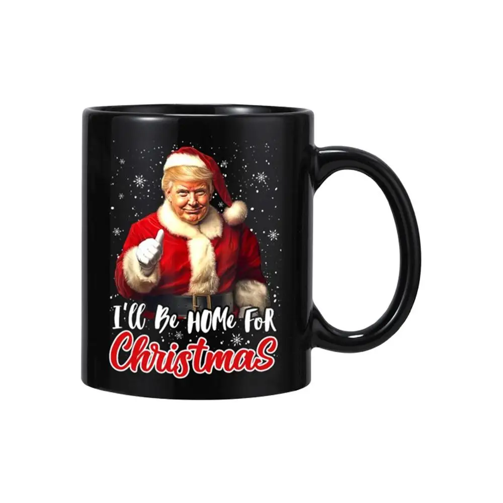 Festive Donald Trump Ceramic Christmas Mugs – Perfect for Holiday Cheer! - Image 6