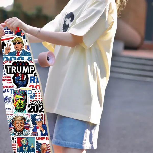 50pcs Trump Presidential Election Stickers – Waterproof Stickers - Image 4