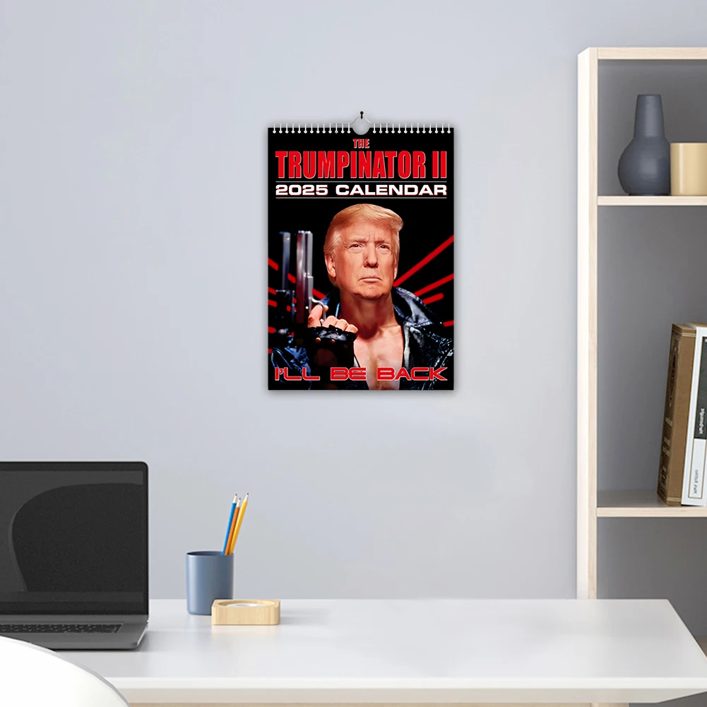 2025 Trump Wall Calendar – 12-Month Donald Trump Wall Planner for Home, Office, and More - Image 5