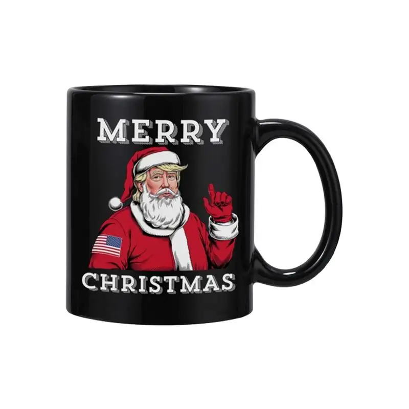 Festive Donald Trump Ceramic Christmas Mugs – Perfect for Holiday Cheer! - Image 4