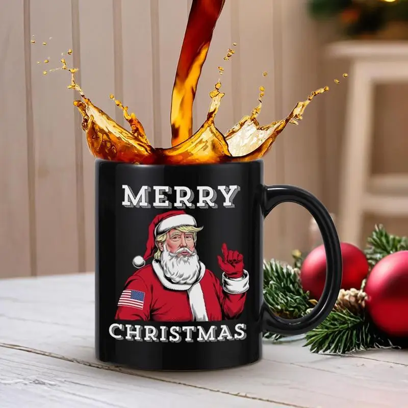 Festive Donald Trump Ceramic Christmas Mugs – Perfect for Holiday Cheer! - Image 5