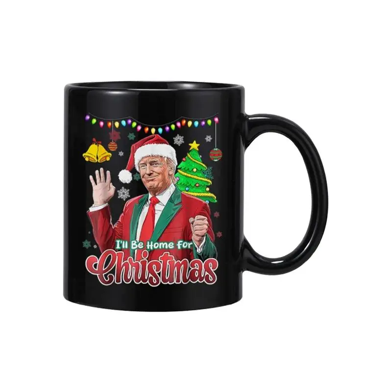 Festive Donald Trump Ceramic Christmas Mugs – Perfect for Holiday Cheer! - Image 3