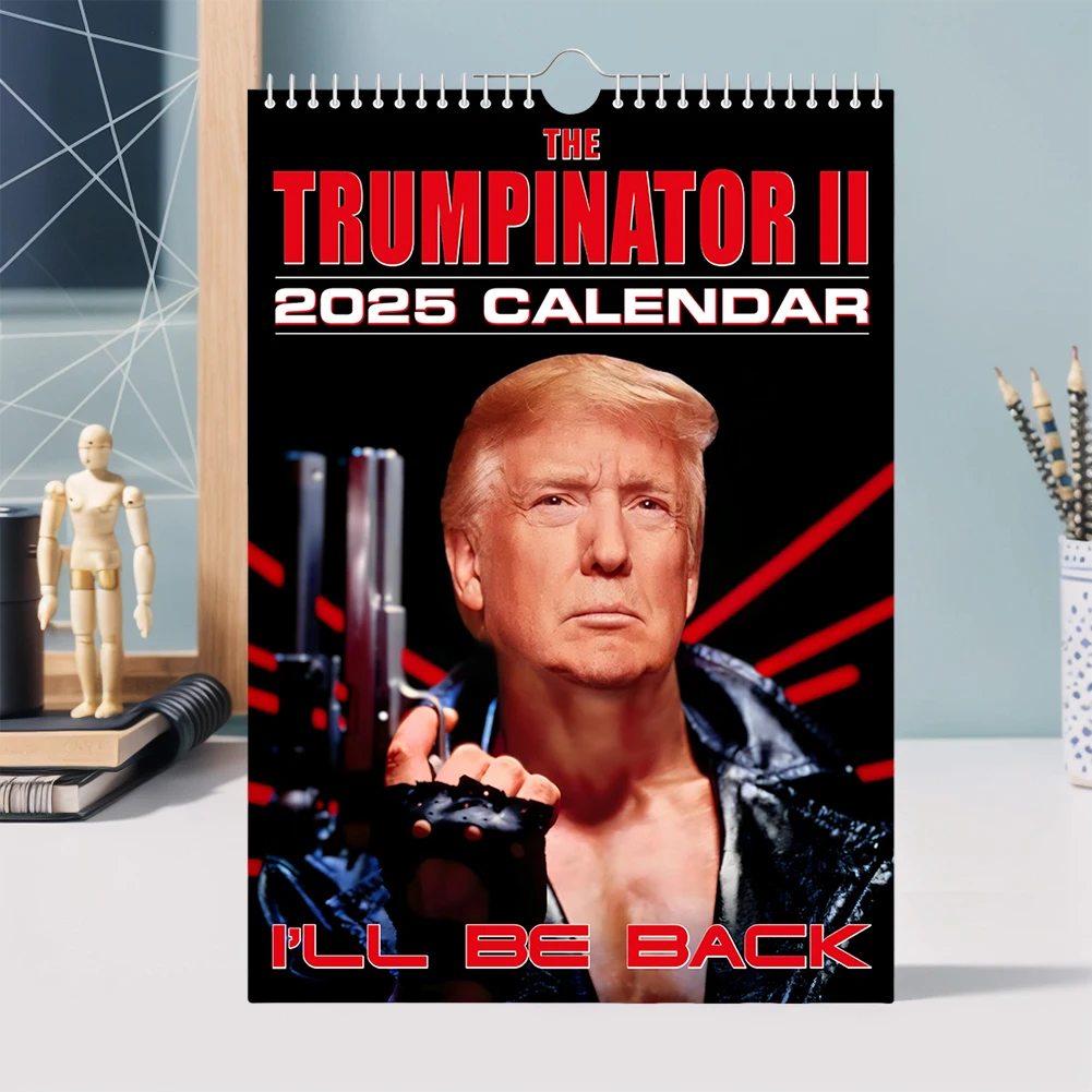 2025 Trump Wall Calendar – 12-Month Donald Trump Wall Planner for Home, Office, and More - Image 3