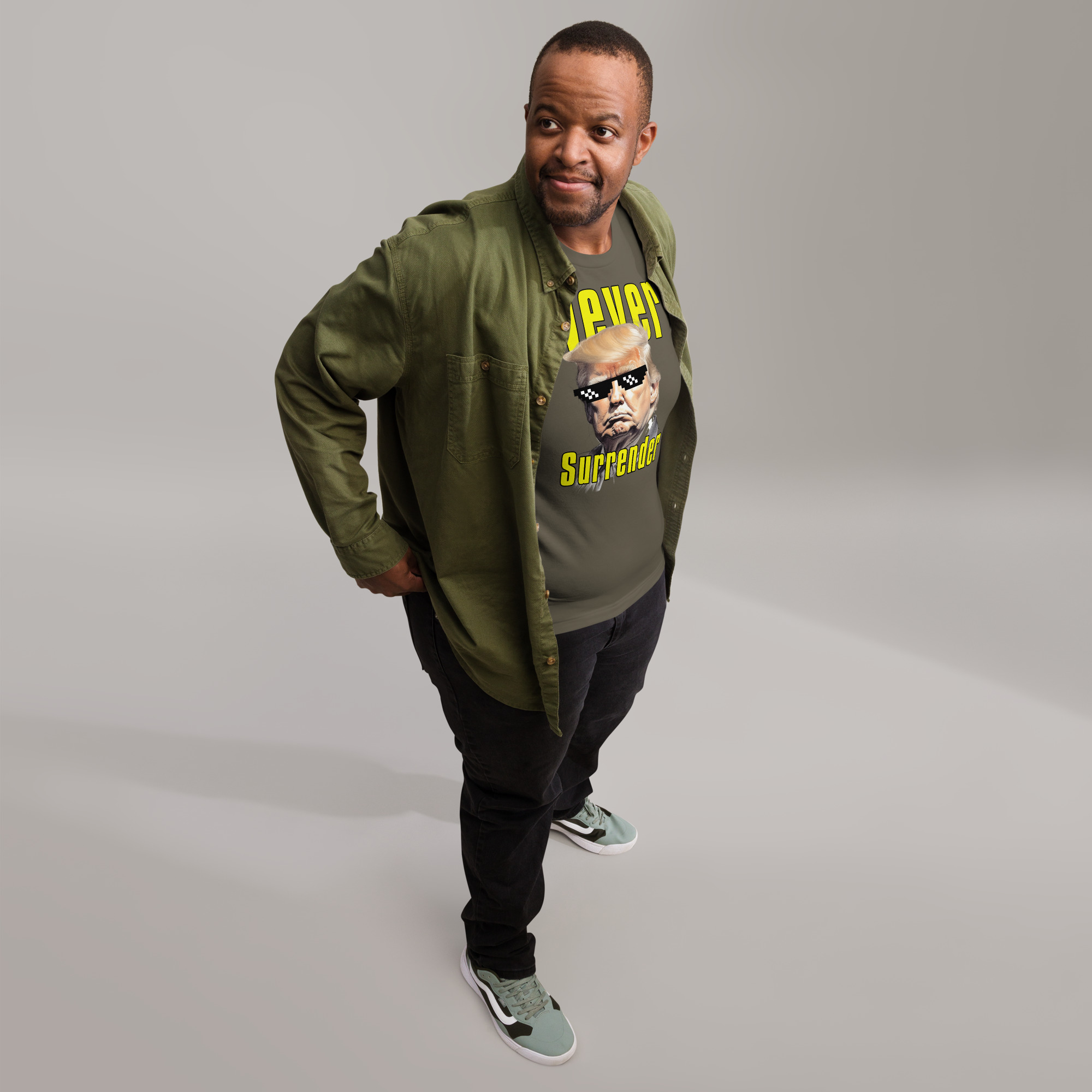 Never Surrender - Unisex t-shirt - Image 5