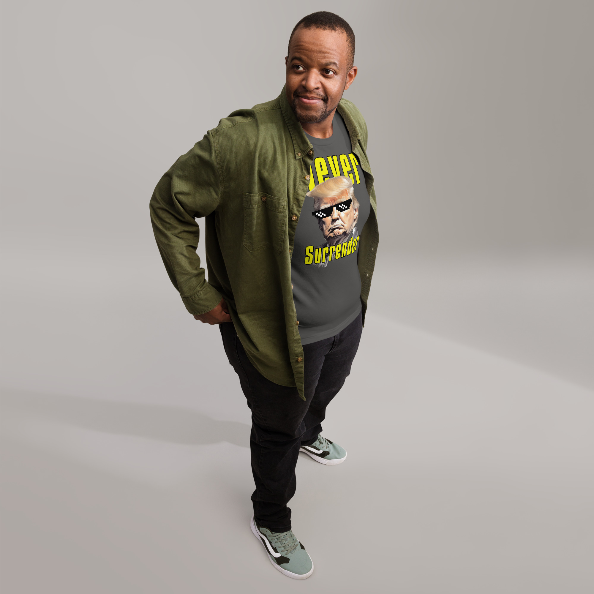 Never Surrender - Unisex t-shirt - Image 4