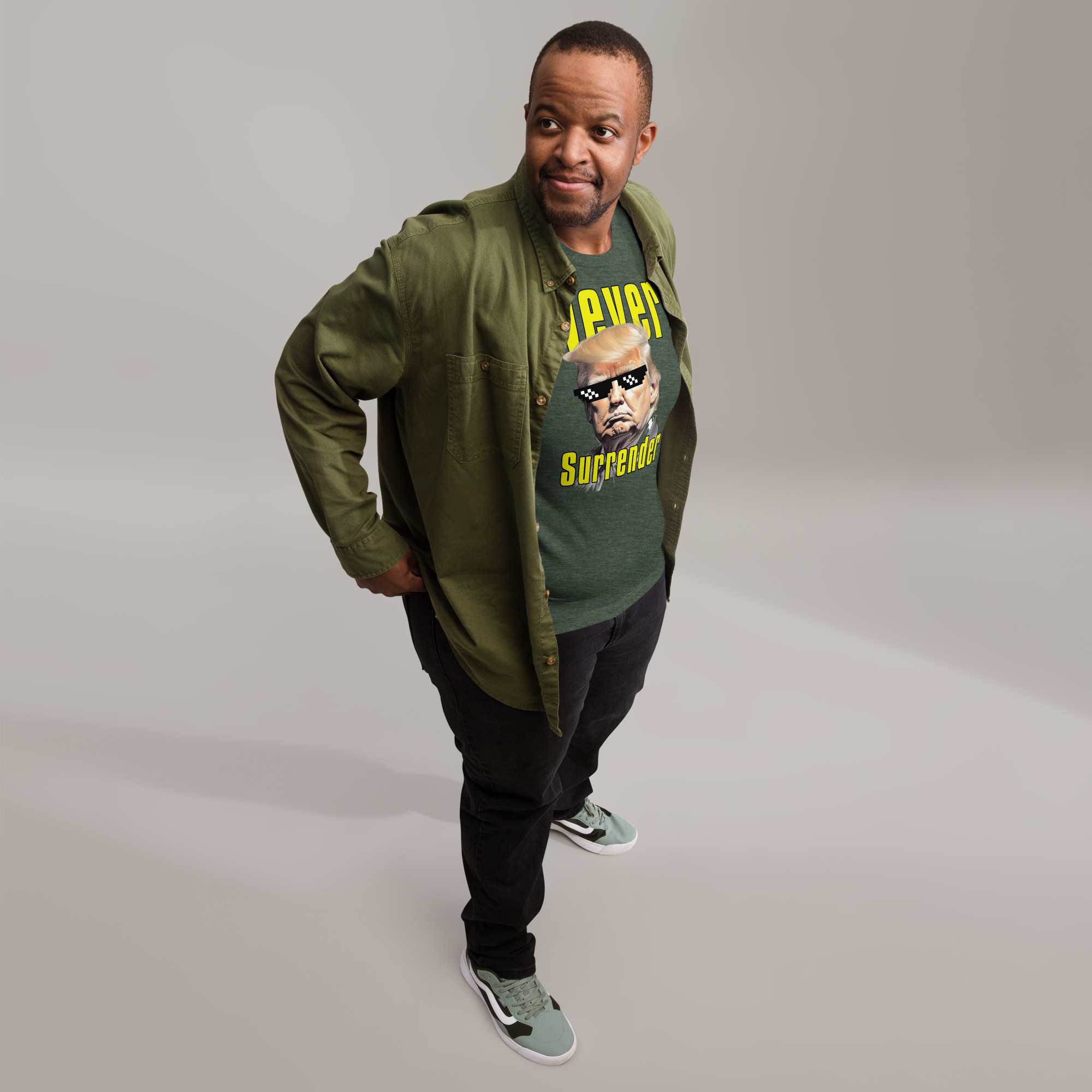 Never Surrender - Unisex t-shirt - Image 3