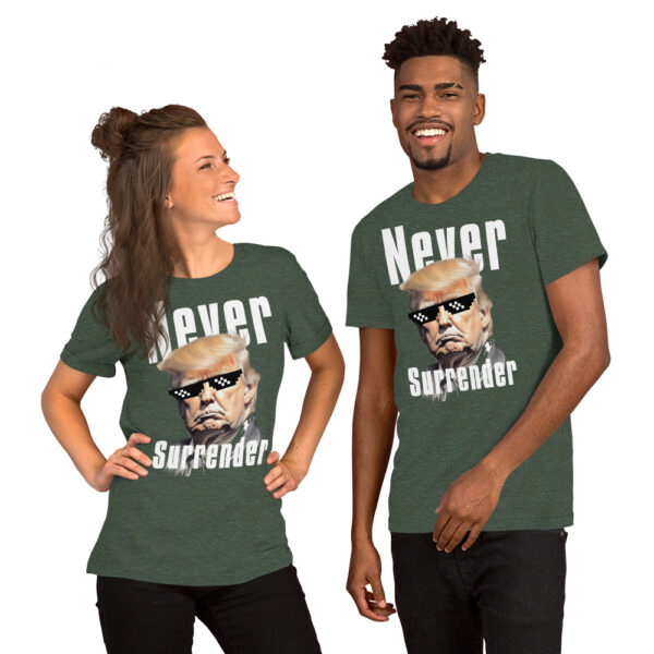 Never Surrender - Unisex t-shirt - Image 6