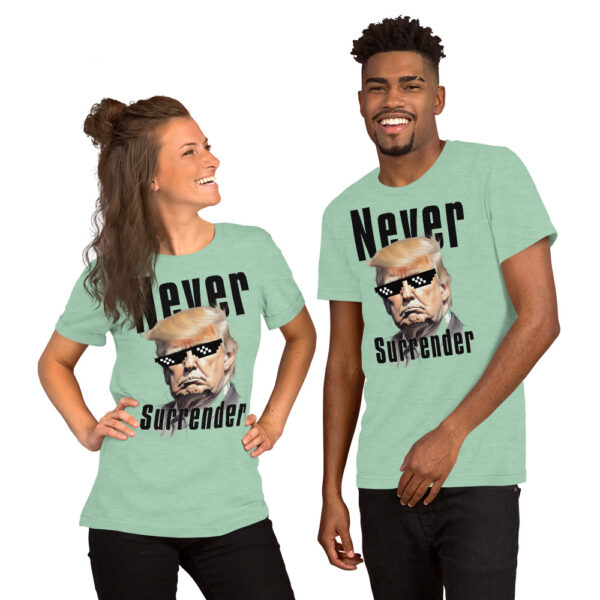 Never Surrender - Unisex t-shirt - Image 4