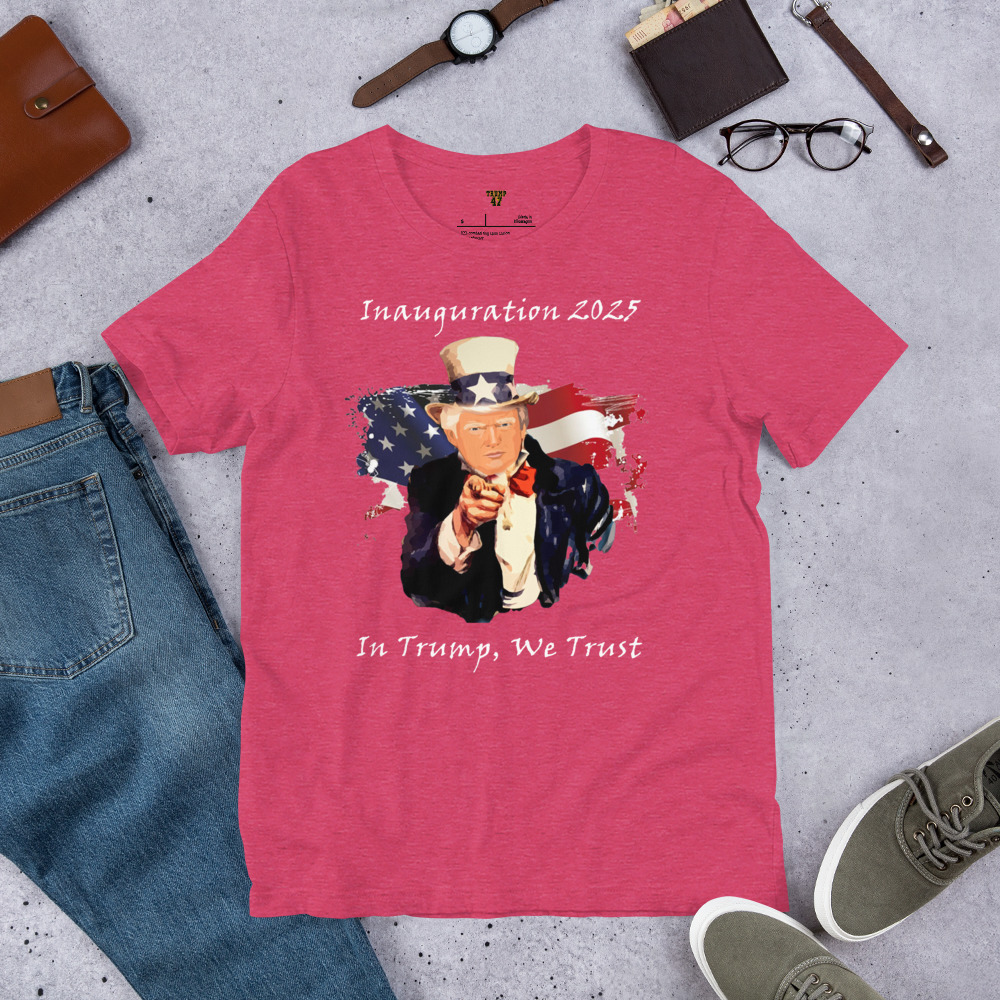 2025 In Trump We Trust - Unisex t-shirt - Image 6