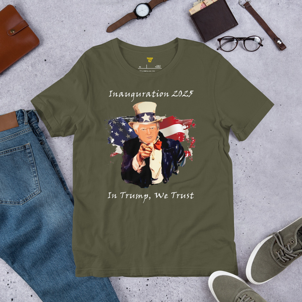 2025 In Trump We Trust - Unisex t-shirt - Image 3