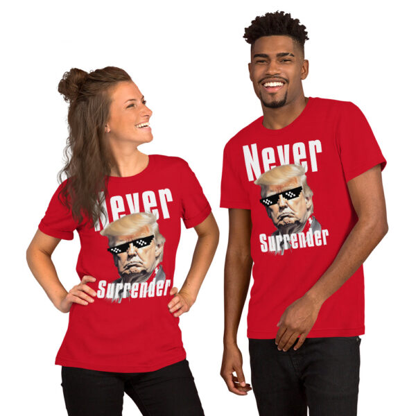 Never Surrender - Unisex t-shirt - Image 4